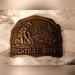 Central City PPI Denver Colorado 78 Belt Buckle